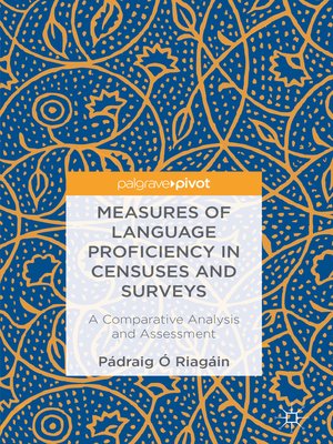 cover image of Measures of Language Proficiency in Censuses and Surveys